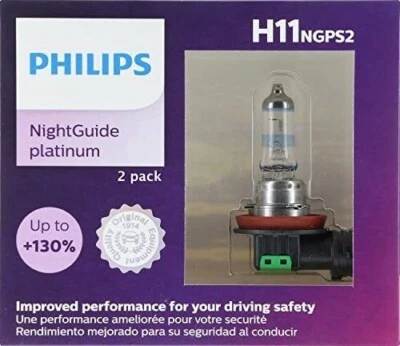 Philips H11 Upgrade X-TremeVision 130% más bombilla BLANCA BRILLANTE 12362 64211 Foto 1 de 4