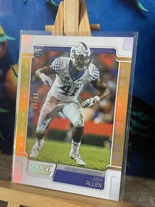 2019 Score Rookies Gold Zone /50 Josh Hines-Allen Josh Allen #364 Rookie RC - Picture 1 of 1