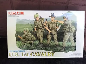 1994 Dragon 1:35 'NAM' Series U.S. 1st Cavalry Model Kit Apocalypse Now NEU - Bild 1 von 10