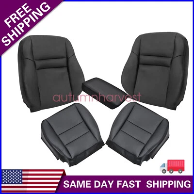 Driver & Passenger Top & Bottom Seat Cover Fit For 2005 2006 2007 Honda Accord Foto 1 de 4