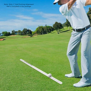 Golf Putting Alignment Binario Attrezzature per Allenamento, Golf Aiuto per Allenamento Per Mirare - Foto 1 di 18