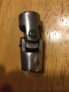 Vintage Dura Chrome Tool USA Swivel/wobble/universal SAE Socket 7/16 Inch 12-Pt - Picture 1 of 12