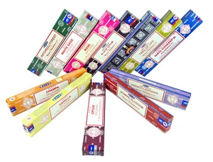 Original Satya Nag Champa Incense Stick Scented 12mix Original Joss Stick UK - Picture 1 of 7