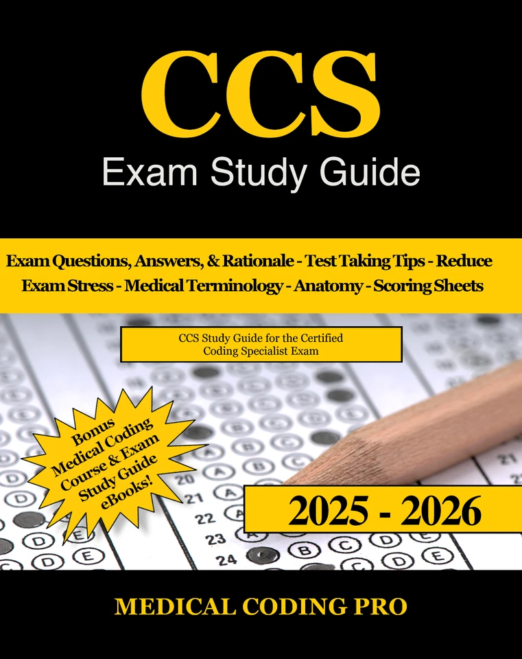 CCS Exam Study Guide - 2025-2026 Edition - Image 1 of 1