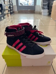 Sneakers alte Adidas Neo Daily Twist Mid Camoscio blu e rosa 36 SUPER SCONTO - Imagen 1 de 5
