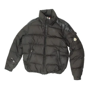 Moncler Mens Black Down Padded Puffer Jacket | Vintage High End Designer VTG - Picture 1 of 4