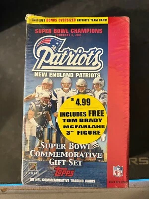 2005 Topps New England Patriots Super Bowl Commemorative Gift Set Trading cards