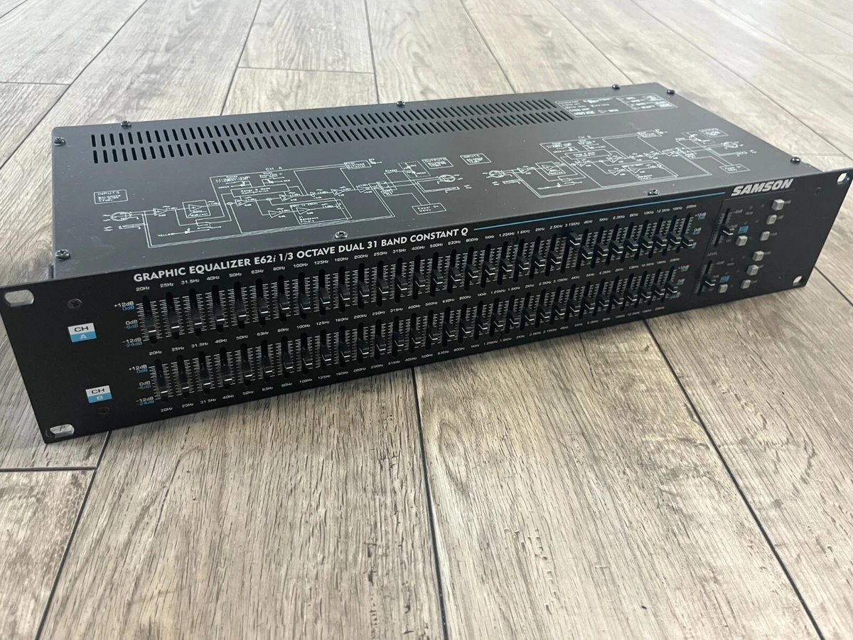 SAMSON EQS 2/3 グラフィックイコライザー SAMSON EQS 2/3 グラフィックイコライザー