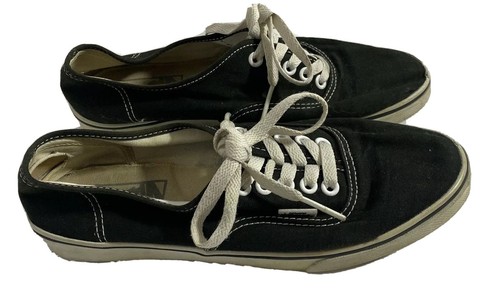 Sneakers Vans nere stringate uomo US 6 donna 7 5 fuori muro