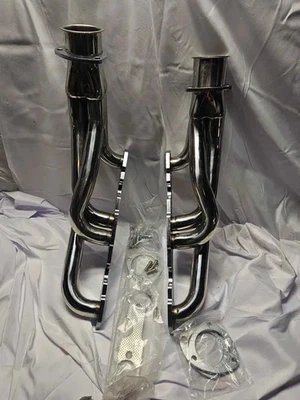 Cabeçalhos de aço inoxidável para 88-97 Chevy GMC Truck 1500 2500 3500 5.0L 5.7L - Imagem 1 de 4