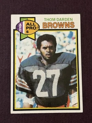 Thom Darden Vintage EX/NM CENTERED 1979 Topps All-Pro #204 Cleveland Browns Card - Image 1 of 2