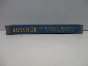 Vintage Bostitch Staple Remover G2 6" Long Hanging Hole in Handle New In Box - Picture 1 of 6