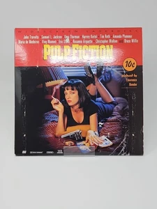 PULP FICTION Laser Disc - Quentin Tarantino John Travolta Samuel L Jackson - Picture 1 of 7