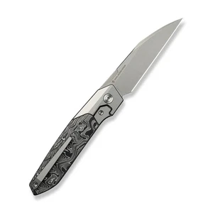 WE Knife Brr15 Bolster Lock 24007-2 Aluminum Carbon Fiber M390 Knife - Picture 1 of 8