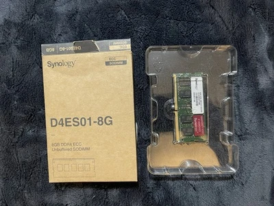 Synology D4ES01-8G 2666 ECC SODIMM - Memory Module TESTED AND WORKS - Image 1 of 4
