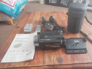 Sony Handycam HDR-SR7E Bundle! 60GB, Carry Case, Video HDD, 1080 Night Shot - Picture 1 of 15