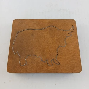 Yak Animal Ellison Educational Equipment Accucut Wood Dies - 6"x5"  - Picture 1 of 3