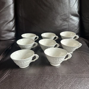 (8) PAPST-GOSSER China alt weiß "Rose Point" USA Tasse ohne Spuren - Bild 1 von 8