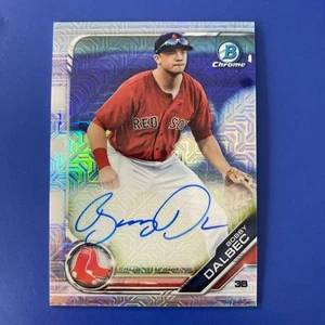2019 BOWMAN CHROME MEGA BOX BMA-BD BOBBY DALBEC - AUTOGRAPH MOJO AUTO RED SOX - Picture 1 of 4