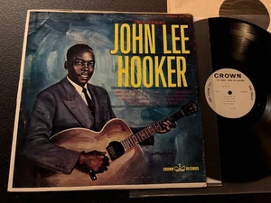 JOHN LEE HOOKER The Great LP Crown Records CST 353 Orig 1963 Stereo VG+ - Foto 1 di 3