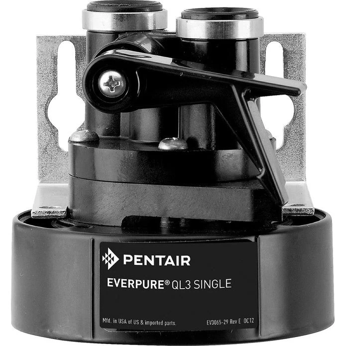 PENTAIR Everpure 925914 Single Water Filter Head with Bracket– 3 PACK - FREE SHIPPING