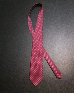 Jos. A. Bank Krawatte Herren Größe 59 L 3,5 W weinrot Diamanten Seide - Bild 1 von 11