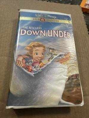 The Rescuers Down Under 2000 VHS Gold Collection Edition - Image 1 of 3