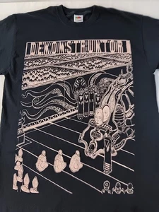 Camiseta DEKON'TRUKT'OR: Russian Stoner/Doom Metal Band Talla Mediana - Imagen 1 de 9