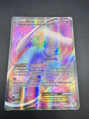 Mew EX (120 Full Art) 120/124 Dragons Exalted Holo - Image 1 of 2