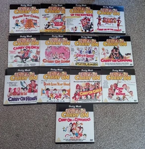 13 x Carry On DVD ~ Daily Mail Promo Bundle - Picture 1 of 14