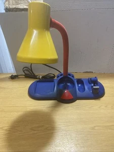 Memphis Style Lamp W/ Desk Organizer Vintage - Picture 1 of 10