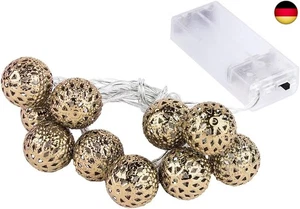 Ideen mit Herz LED-Lichterkette CHAMPAGNER-KUGELN | Warmweiß | | Mit  - Bild 1 von 1