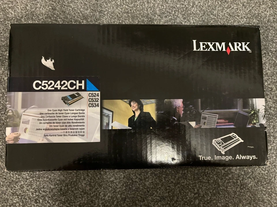 Lexmark Tonerkartusche C5242CH Cyan für Lexmark C-524 - Image 1 of 3