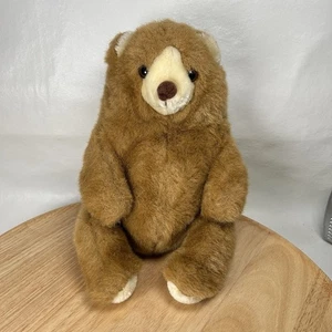 Vintage Applause Teddybär Calhoun hellbraun Plüschtier Stofftier 14 Zoll Spielzeug 1984 - Bild 1 von 7