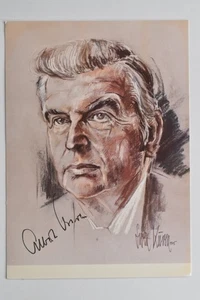 Albert Osswald - 1969.1976 Ministerpräsident Hessen  - original Autogramm -  - c - Bild 1 von 1