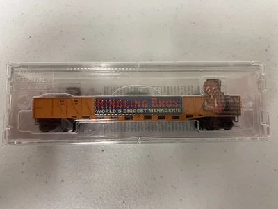 Micro-trains Mtl 06300020 Ringling Bros Circus Hippo Car Gondola N Scale 20156 - Image 1 of 4