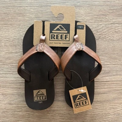 NUEVAS Sandalias Reef Grom Twinpin Marrón Niño 13/1 Foto 1 de 3