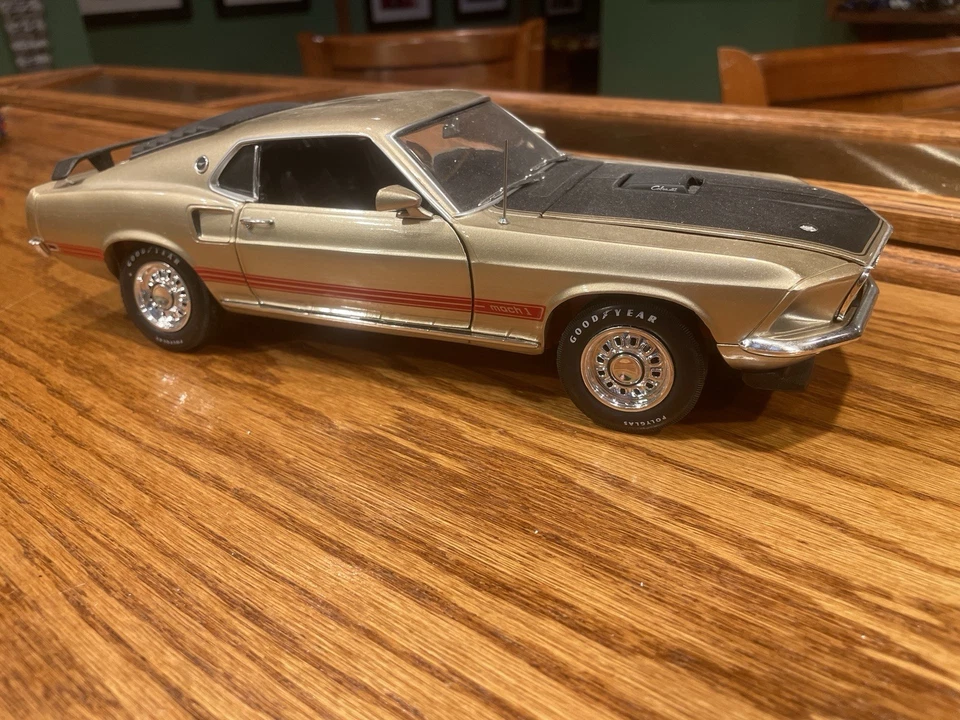 Acme 1/18 Scale 1969 Ford Mustang Mach 1 428 Cobra Jet A1801868 - Image 1 of 4