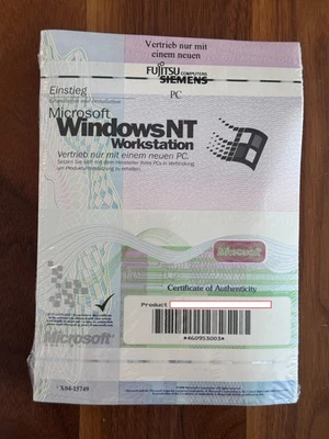 Microsoft Windows NT4.0 Workstation #Neu #Retro - Bild 1 von 3