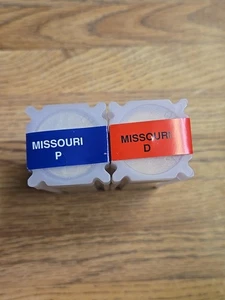 US MINT UNC Uncirculated 2003 P & D Missouri State Quarter Rolls 40 Coins Each - Picture 1 of 3
