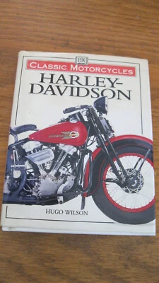 Classic Motorcycles Harley Davidson Book by Hugo Wilson DK Pub Mini HC DJ VGUC  - Image 1 of 4