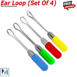 Ear Cleaners Wax Remover Pick Spoon Earwax Removal Colored Cleaners Pet Supplies - Picture 1 of 12