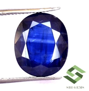 4.18 CTS Certified Natural Blue Sapphire Oval Cut 11.30x9.50 mm Loose Gemstone - Picture 1 of 5