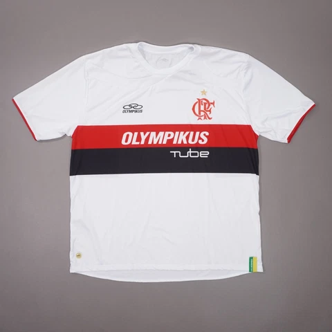 Olympikus Dry Action Jersey CRF Clube de Regatas do Flamengo Mens XL White Cover
