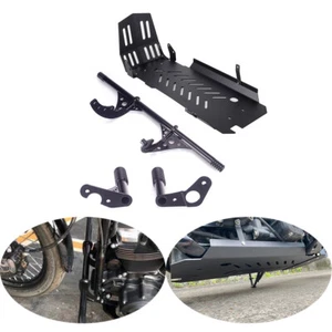 Skid Plate Panel Hightway Crash Bar Set For Harley Softail FXBB/S FXST FXLR 18up - Picture 1 of 9
