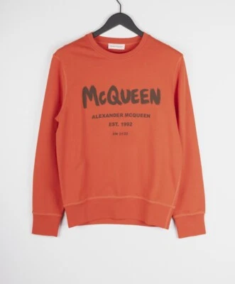 Original Alexander McQueen Men Crew Neck Jumper Size M B085 - Image 1 of 4