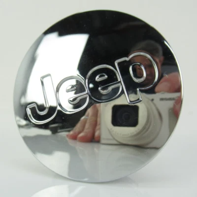 Tapa central rueda brújula jeep wrangler grand cherokee liberty cromada 07-17 (a+) Foto 1 de 4