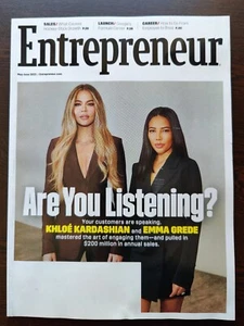 KHLOE KARDASHIAN ENTREPRENEUR Magazine GOOD AMERICAN JEANS, FRANCHISES - Picture 1 of 15