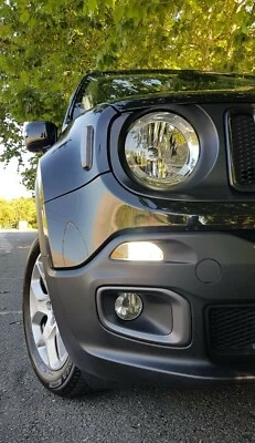 Juego de 2 luces de circulación diurna LED para Jeep Renegade Fiat Panda Canbus sin errores Foto 1 de 4