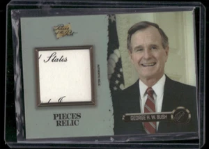GEORGE H.W. Bush 2023 Piezas del Pasado Presidencial Auténtica Reliquia #92 - Imagen 1 de 2